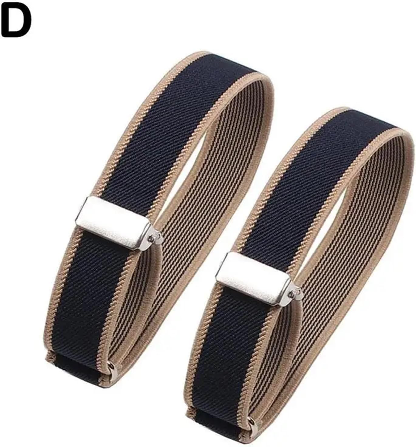 Sleeve Garters for Men 24pcs Elastic Adjustable Armband Anti-Slip Shirt Sleeve Holders Arm Band Bracelet