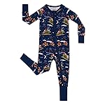 Little Sleepies Christmas Pajamas for Baby Boys & Girls, Viscose from Bamboo Newborn Pajamas, Family Matching Christmas PJs, Santa\'s Sleigh, Newborn