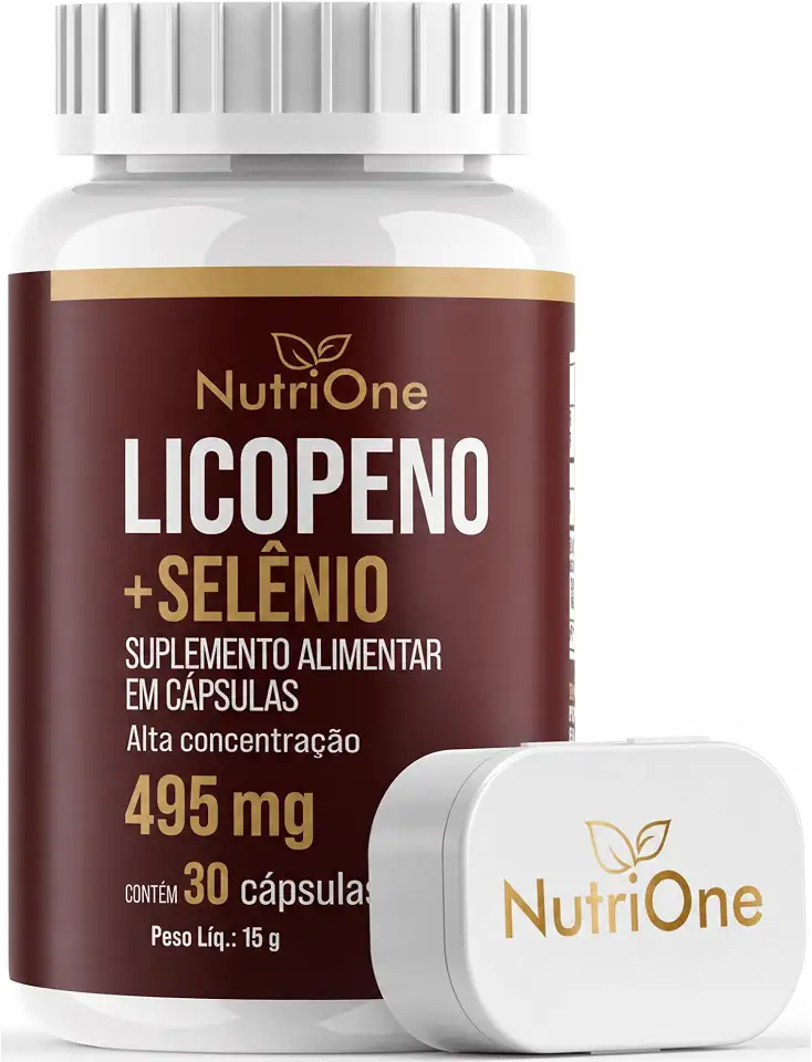 Licopeno 8mg + Selênio 30 Cápsulas - Nutrione