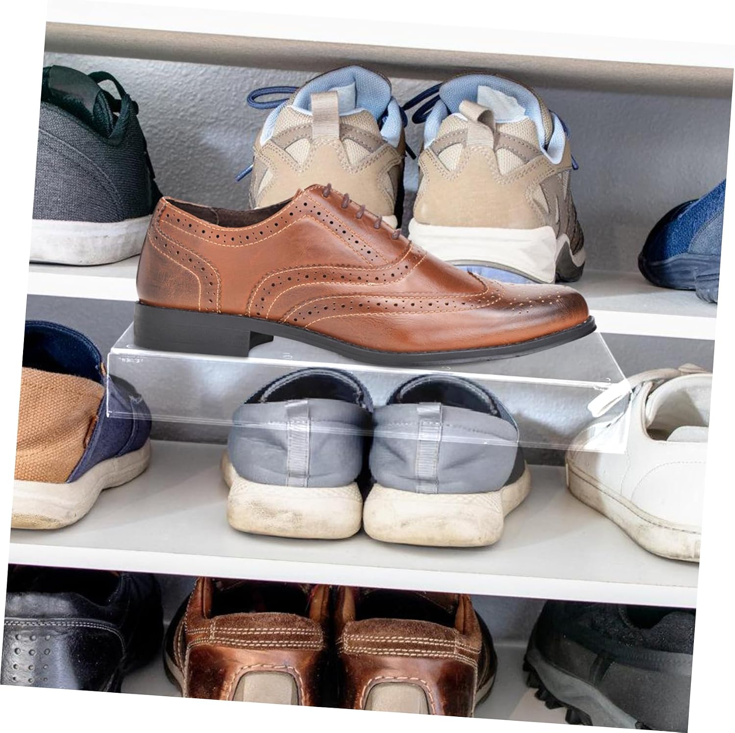 2pcs Wall Shelf for Shoe Display Floating Shoe Racks for for Sneakers and High Heels