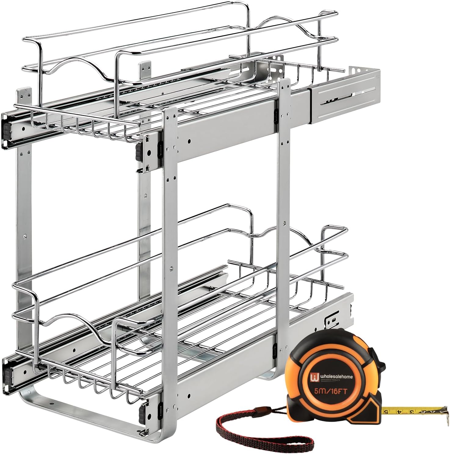 Amazon.com: Rev-A-Shelf Drop-In Pot and Pan Drawer Organizer Rack for ...