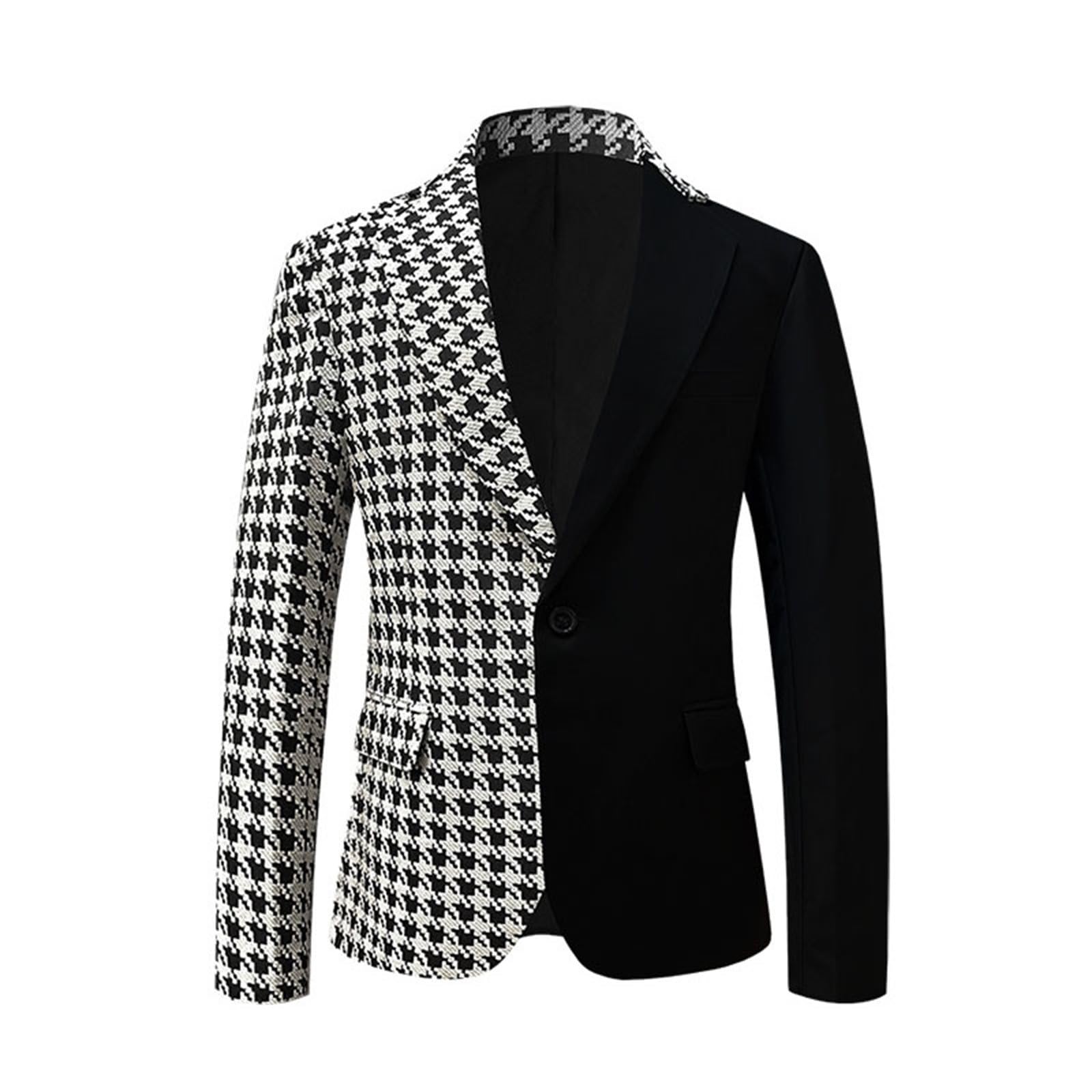 Tuxedo Uomo Blazer Uomo Elegante Velluto Bue Buono Amazon Da Stampare Completo Da Uomo In 3 Pezzi Con Tessuto Elasticizzato, Tinta Unita, Slim Fit, Con Un Bottone, Giacca, Gilet E Pantaloni Con