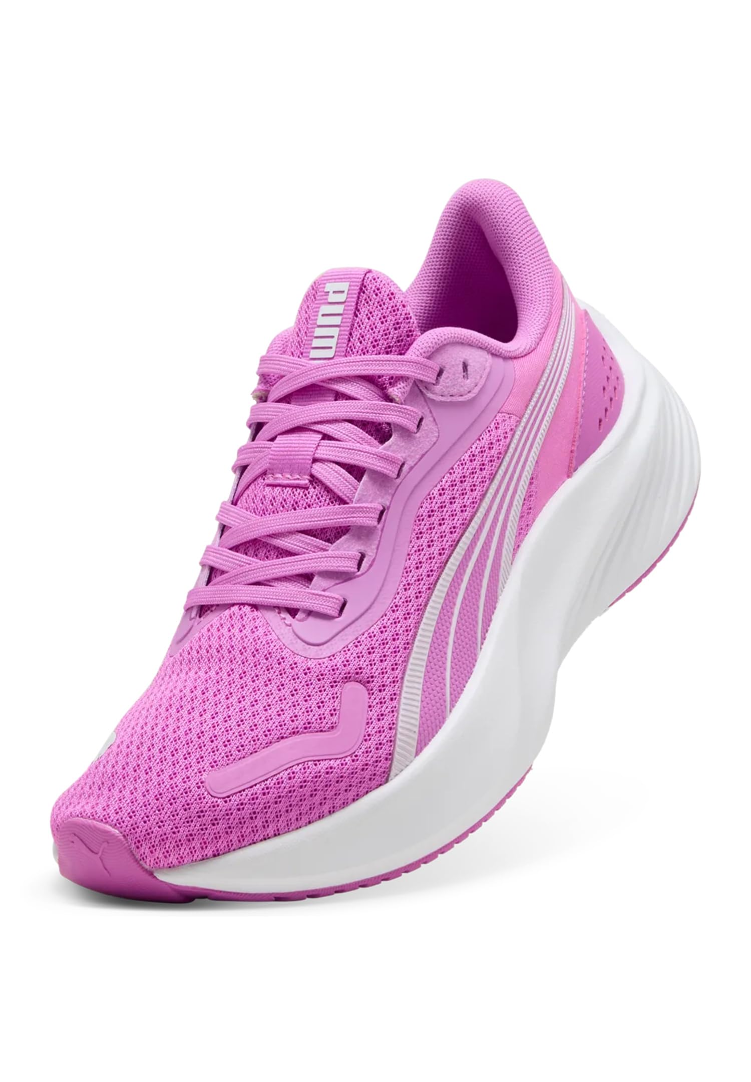 PUMA Pounce LITE AC+ PS Sneaker, Electric Orchid White, 1,5 UK Child, Elektryczna orchidea PUMA biała, 34 EU