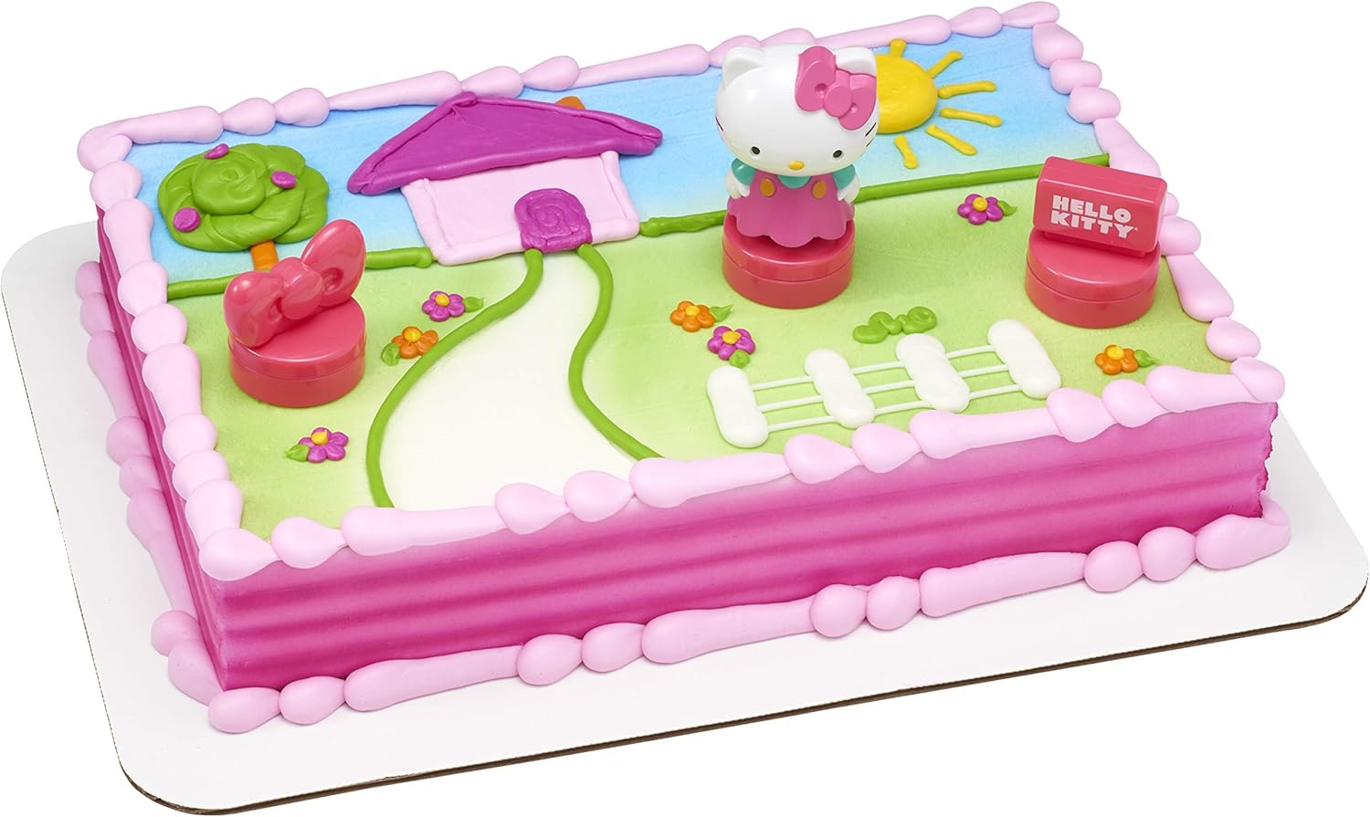 DecoPac Decorating Hello Kitty Stamper Cake Topper for Birthdays and Special Occasions, One-Size, Mulitple