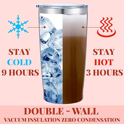 Miniatura 5 de Mumufy Regalos para enfermeras para mujeres, regalos para el día de la enfermera de 20 onzas, vaso de enfermera con popote para enfermeras, regalo