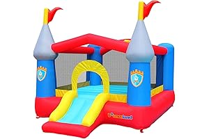 Bounceland Bounce House Castle with Basketball Hoop: A Fun-Filled Inflatable Adventure!