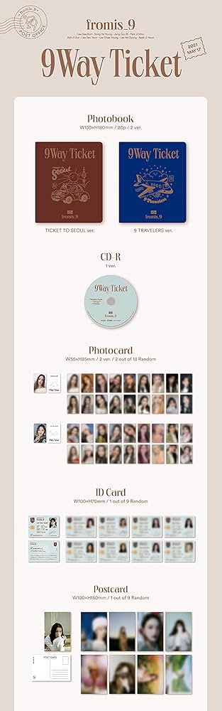 Amazon.co.jp: 9 WAY TICKET(韓国盤): ミュージック