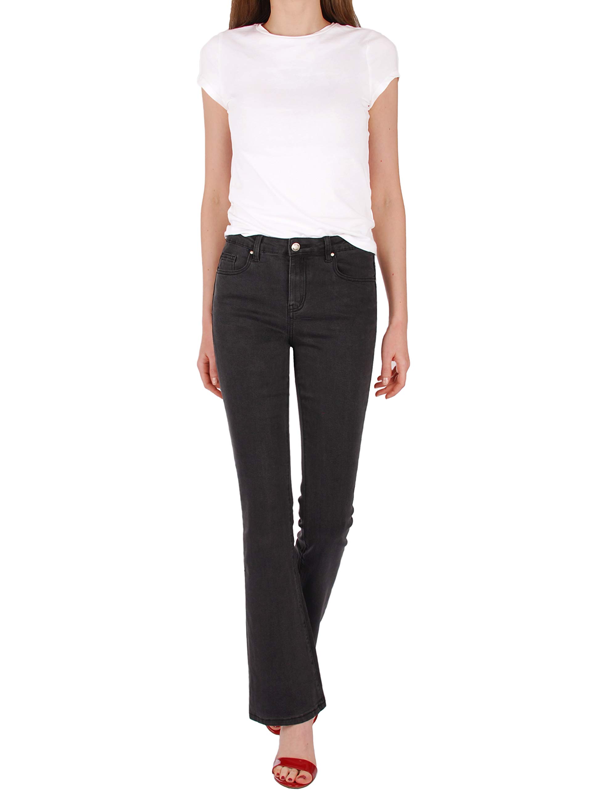 Fraternel Jeans Donna Bootcut Stretch Vita Normal
