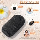 XML Ice Roller,2 in 1 Hair Scalp Massager scrubber, Toothbrush Holder Case Facial Kit Combo for Promotes Hair Growth & Reduces Acne Scars, Face Roller Silicone Facial Cube for Eyes Neck Face Massage gallery image