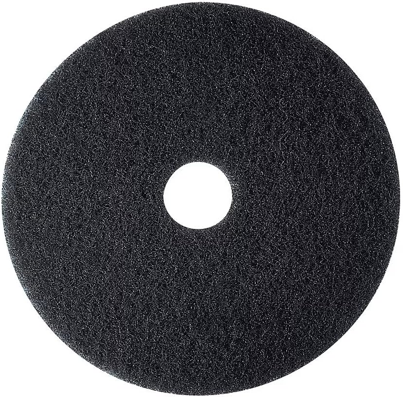 Coastwide Professional™ High Productivity 20" Stripper Floor Pad, Black, 5/Carton