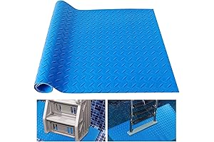 Protective Pool Mat for Under Ladder (17" x 38")