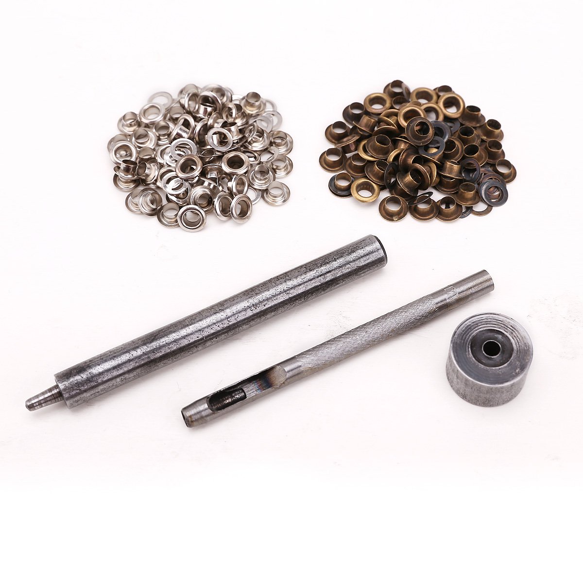 4mm Eyelet Hole Punch Tool Kit for DIY Leather Craft Hole
