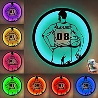 Vista 92 de Custom Golf Player Hanging LED Night Light Personalized Golf Name Neon Sign Golf Player Themed Gift Golf Swing Metal Sign Golf Player Wall Art