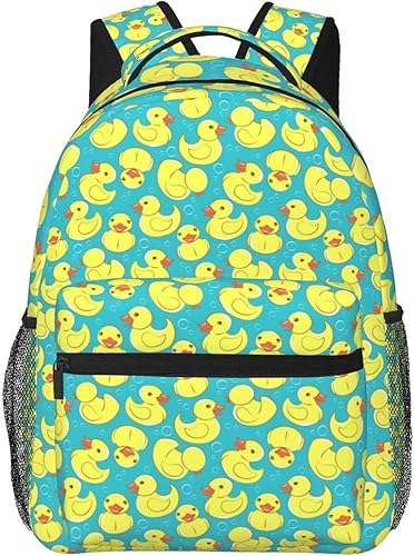 ASYG Mochila de pato linda mochila para computadora portátil para mujer, bolsa de viaje divertida para computadora portátil, Pato 03, Moderno