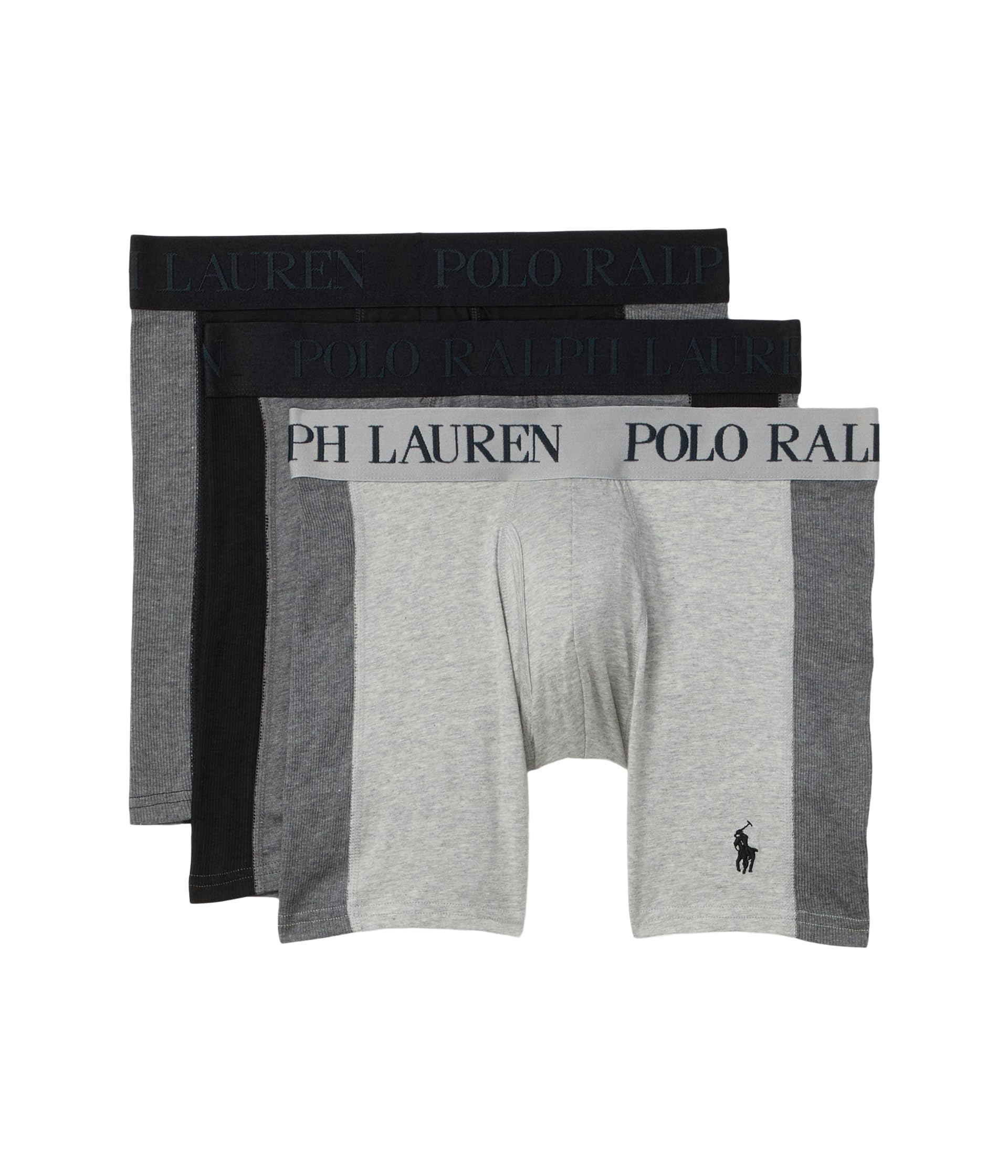 4-D Flex Max Flex Boxer Brief w/Rib Side Panel 3 Pack