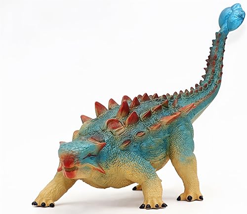 Miniatura 9 de Gemini&Genius Ankylosaurus - Juguete de dinosaurio para niños de 3, 4, 5, 6 y 7 años, escultura realista y textura, dinosaurios, gran regalo de