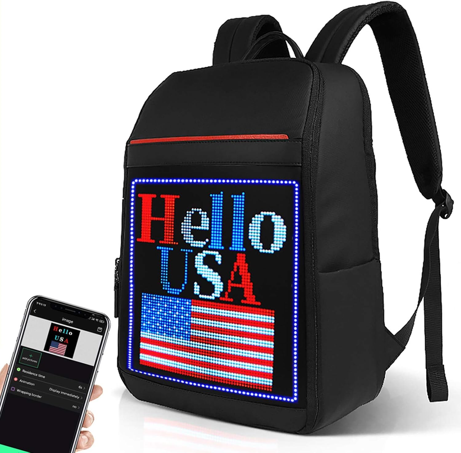 pix backpack led amazon