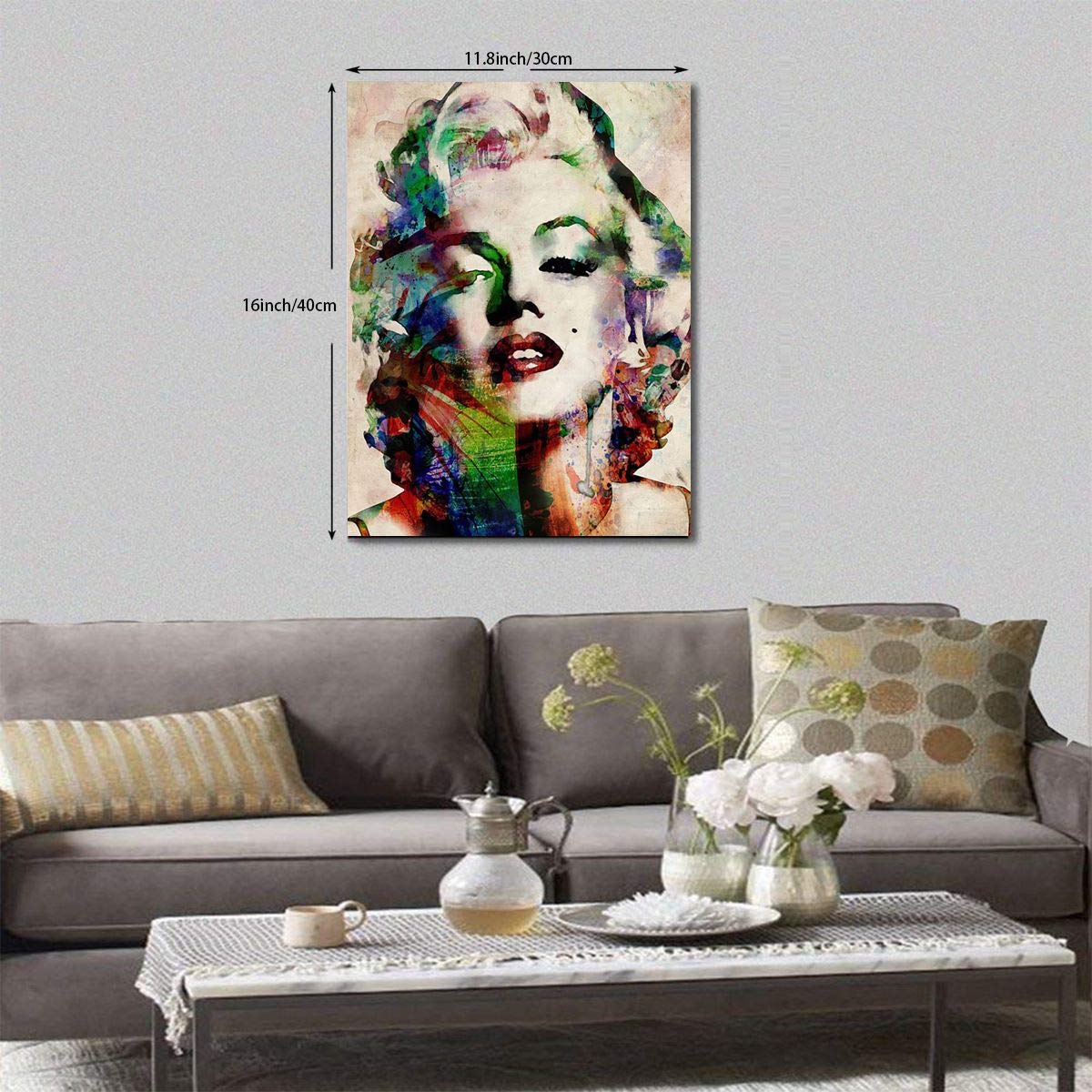 Amazon.co.jp: アートパネル アートフレーム マリリンモンロー