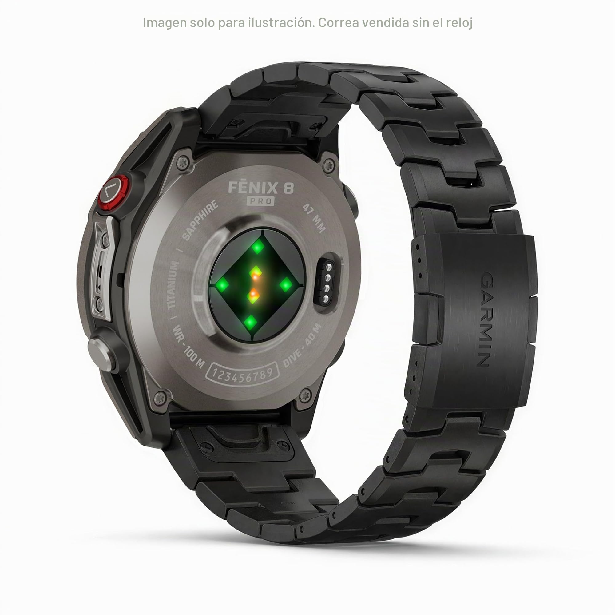 Garmin Pulsera Quick Fit, 22 mm, gris carbón | Correa oficial de reloj Garmin, 22mm, compatible con una selección de fenix, Forerunner, Instinct y más, resistente