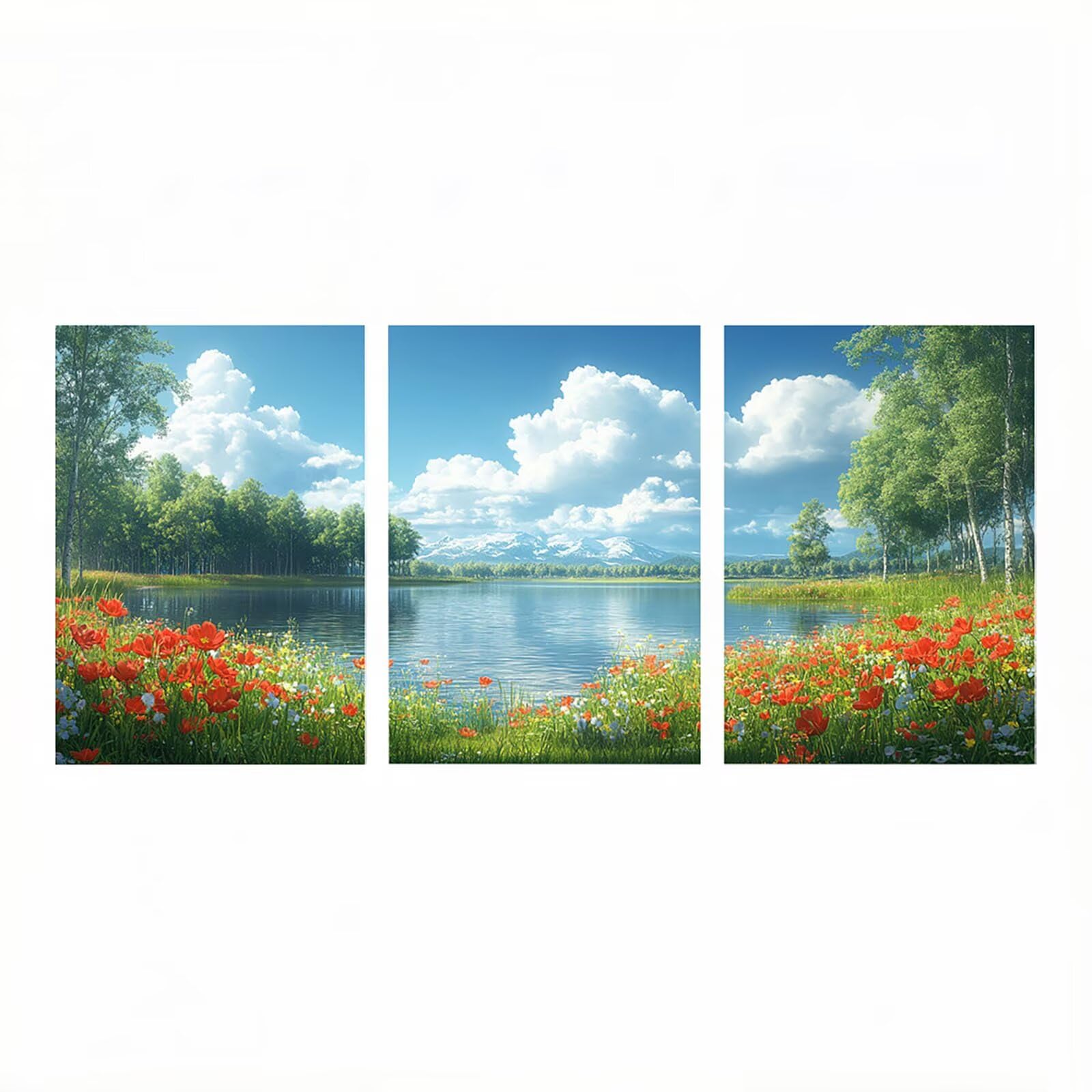 3 opakowanie 5D diamentowe malowanie dla dorosłych kwiat malowanie diamentowe chmura diamentowe malowanie początkujący 40 x 60 cm*3, rysunek rękodzieła kryształowego, DIY haft diamentowy kompletny