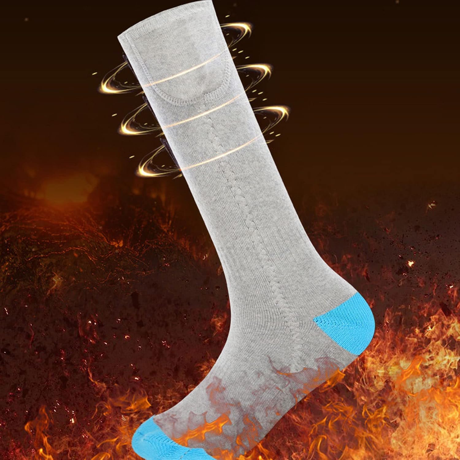 Dioche Heated Socks Detail View