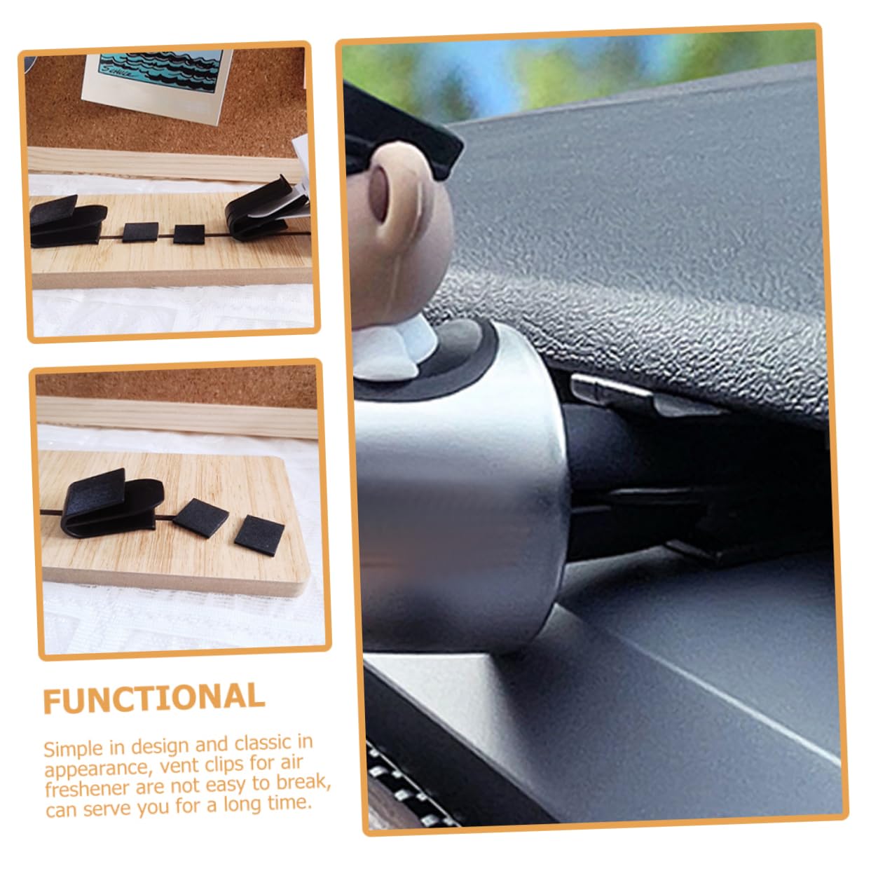 ibasenice 10pezzi Clip Diffusore Aromatico Per Auto Da Clip Per Ventilazione Compatibile Con Design Compatto e Decorativo Facile Da Personalizzare Per Tocco Di Stile Nella Tua Auto