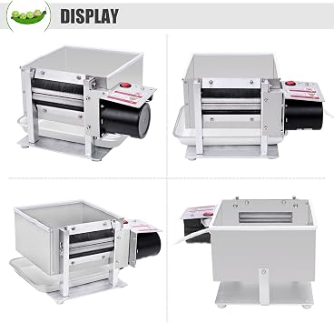 Electric Pea Sheller Machine 110V Semi-automatic Pea Bean Sheller Machine Commercial Bean Pea Peeler Home Peeling Pea Bean Machine