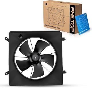 PHILTOP 600530 Radiator Cooling Fan Assembly Compatible with 2002-2006 CR-V