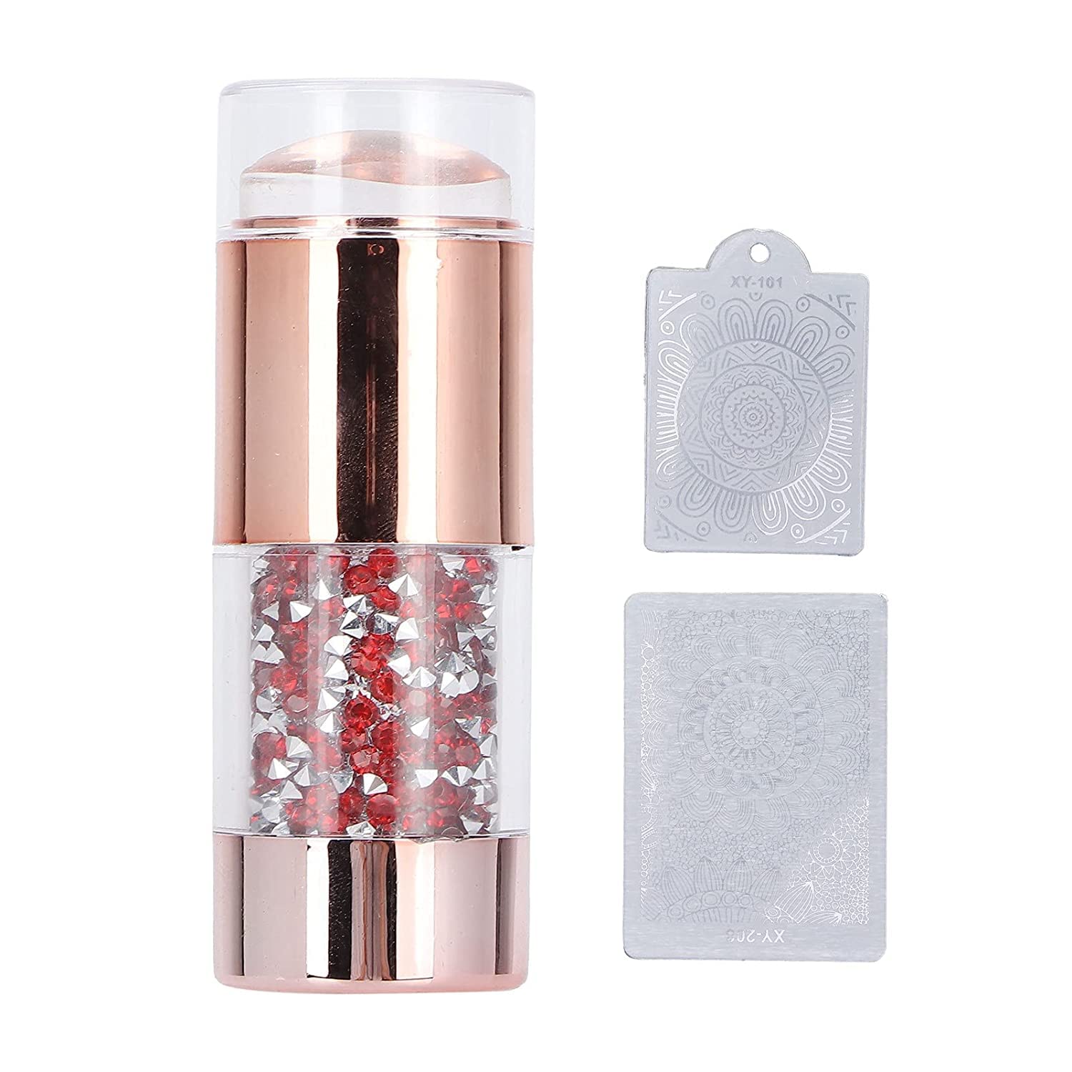 Soft Silicone Jelly Nail Stamper Scraper Nail Art Tool Nail Art Nail Stamping (NSS-801)-image-49