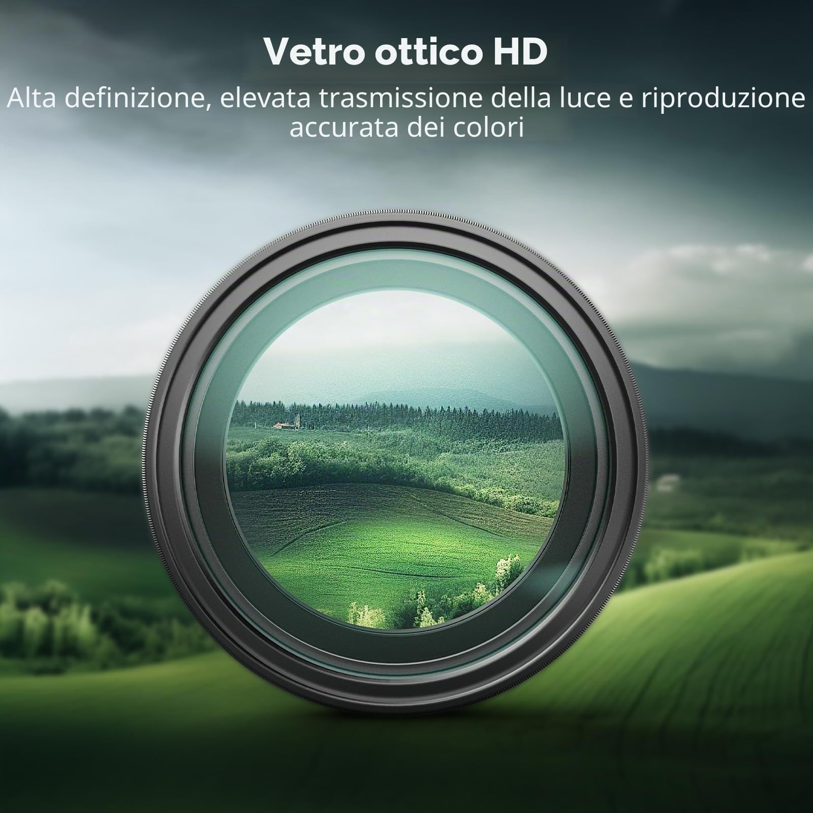 SMALLRIG Filtro ND Variabile Magnetico da 67 mm ND2-ND32 (1-5 stop) + Anello Filtro Filettato, Nessuna Croce a X, Filtro a Densità Neutra Regolabile Resistente ai Graffi in Vetro Ottico HD - 4581