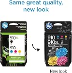 HP 910 / 910XL (3JB41AN) Cartouches d'encre (Cyan Magenta jaune noir) 4-Pack dans l'emballage de détail
