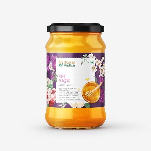 Bharat Vedica Forest Honey 350gm - Pure & Organic