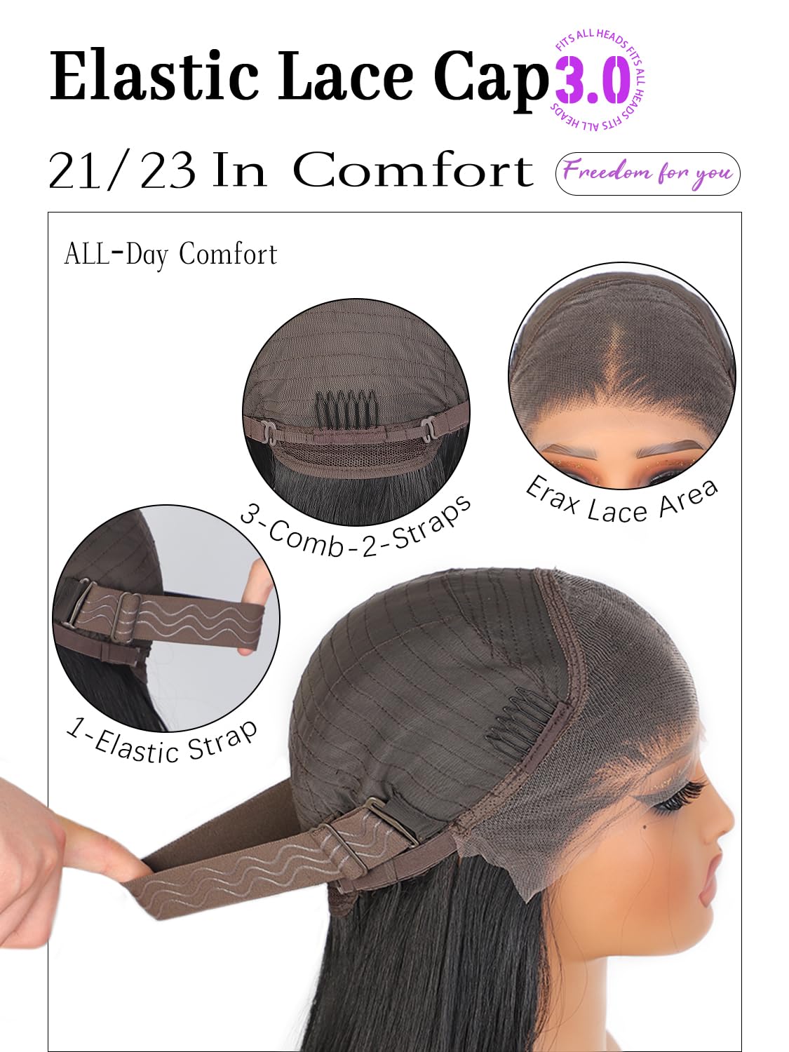 Black Synthetic Lace Front Wig 13×4 HD Pre Plucked Black Lace Front Wigs for Women 26inch Long Layered Wavy Wigs Glueless Wigs for Beginner Dail Party Wear