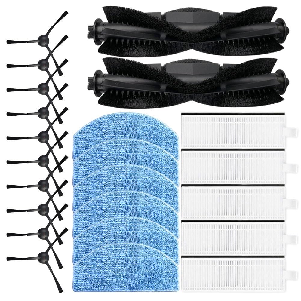 Accessoires Laresar Evol 3 : kit de brosses, filtres et serpillères de rechange