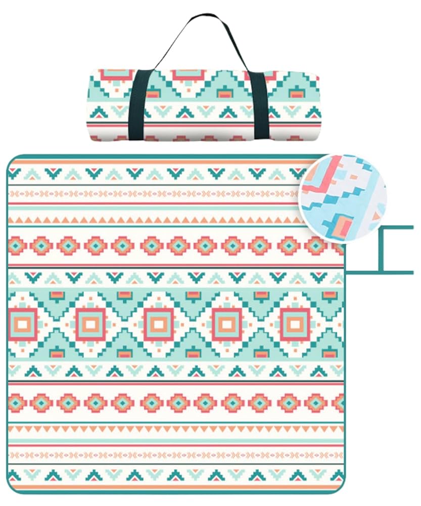 Amazon.co.jp: 便利 レジャーシート 大判 厚手 200×200 防水