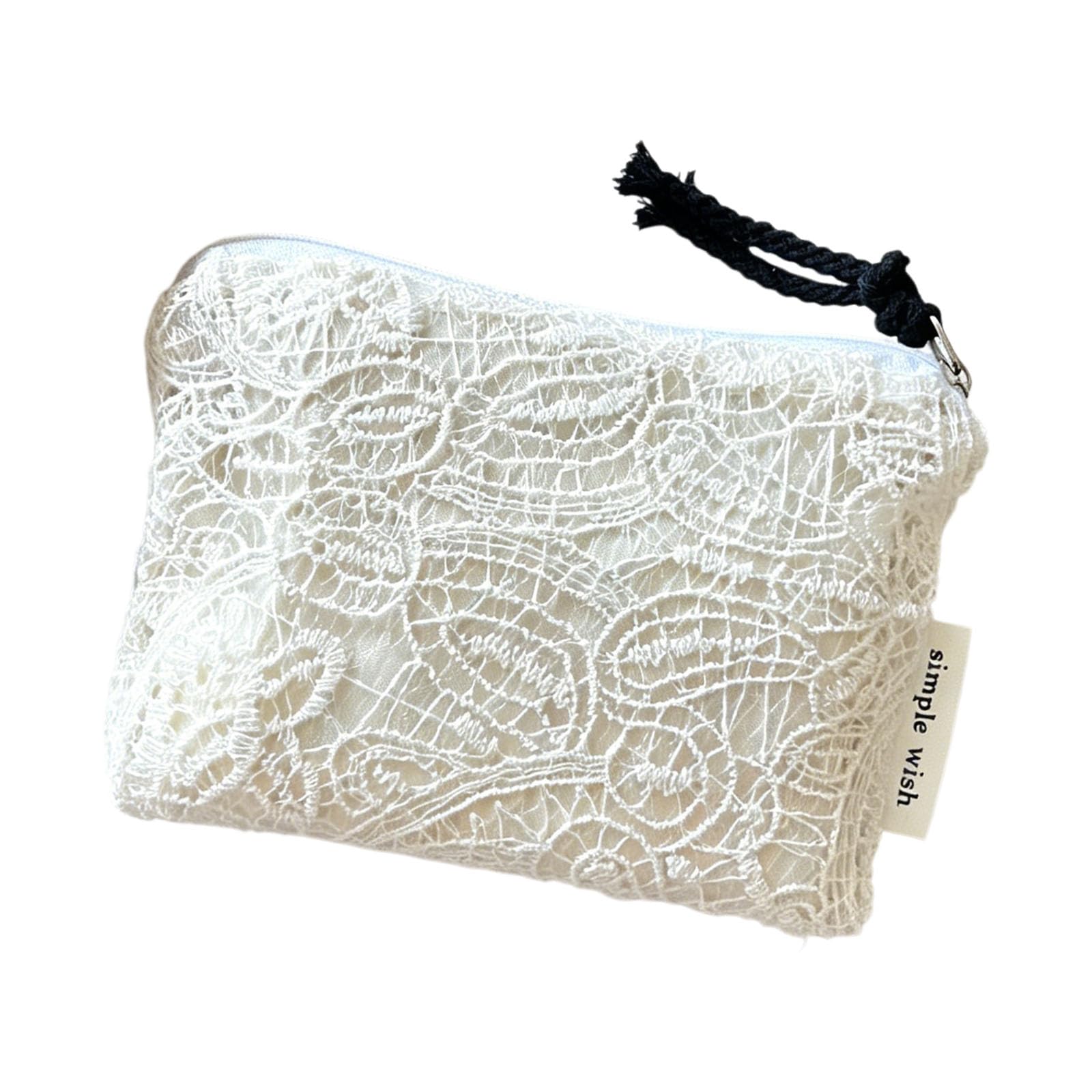 Xinsheinelry Artistic Cotton Linen Pouches with Delicate Embroidery Fashionable Miniature Bag for Keepsakes Collection Lovely Embellished Fabric Container