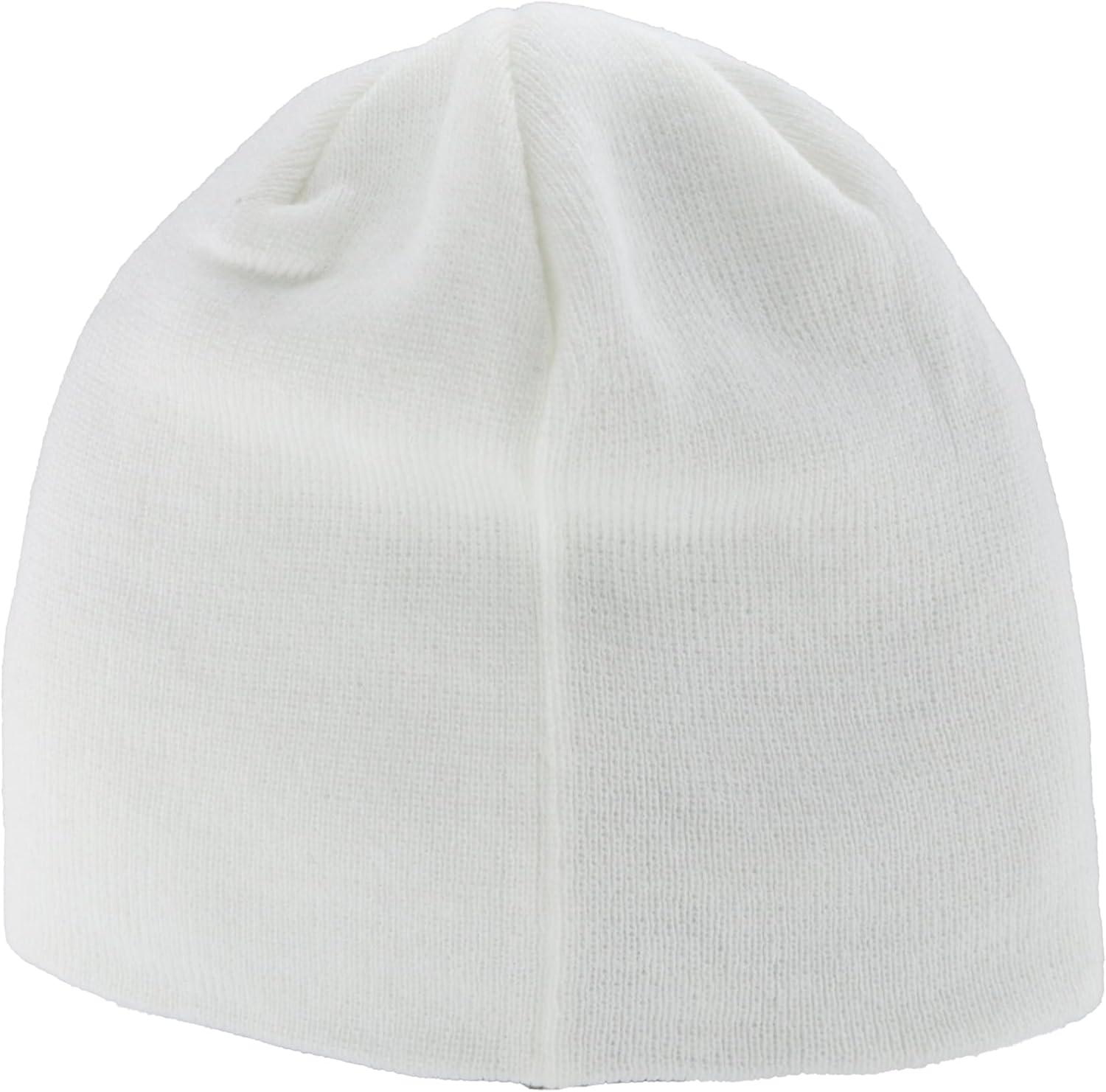 ZHATS NCAA Unisex-Adult NCAA Officially Licensed Beanie Edge Patch Brick White - Image 2