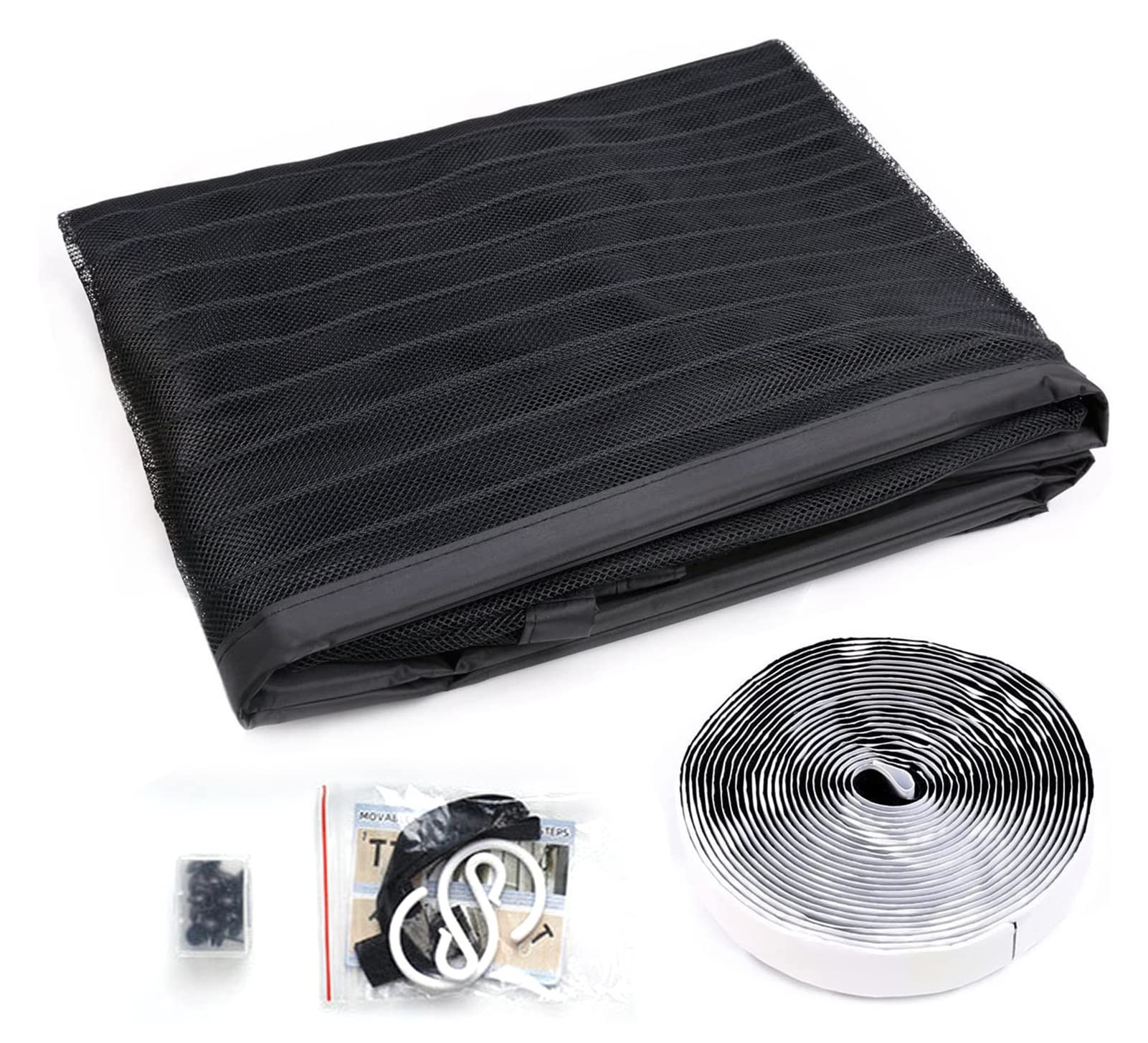 Anti Zanzare Autoadesivo Rete Tenda 170 x 300 cm Traspirante Tenda Zanzariere Installare Senza Fori Zanzariera Finestra Magnetica Zanzariera Porta Finestra, Marrone