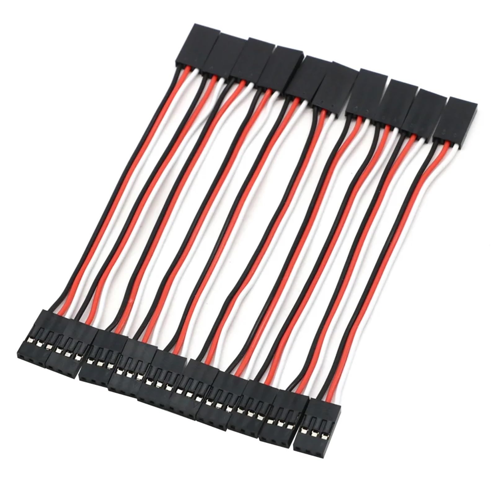 Cable de extensión servo de 200 mm con conectores JR macho a hembra para prolongar señal RC 8