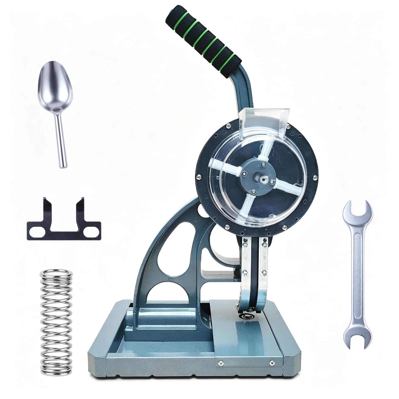 Profesional Remachadora de Ojales 10mm, Troqueladora de Banco | Prensa Semiautomática para Lonas en Camión, Carpas, Velas con Sombra, Pancartas Publicitarias y Cubiertas para Jardín