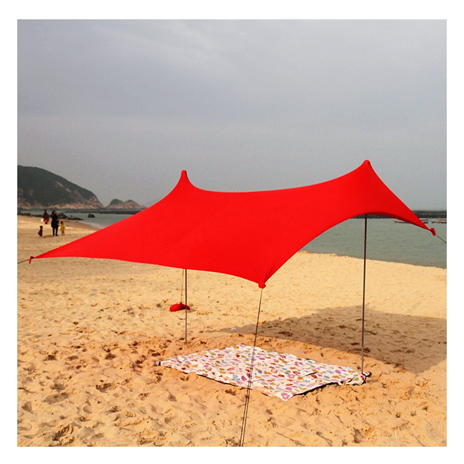 Amazon.com : Tent Tarps Large Portable Shelter Tarp Beach