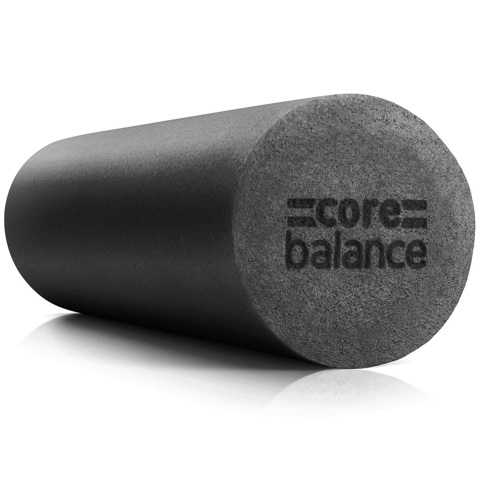 Foam Roller Massager 45cm Long Medium Density EPE Muscle Massage (45cm - Black)