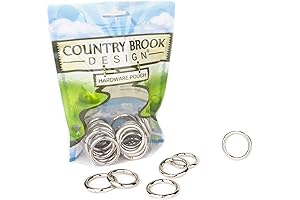 Country Brook Design - 1 Inch Welded Heavy O-Ring - Pack of 50