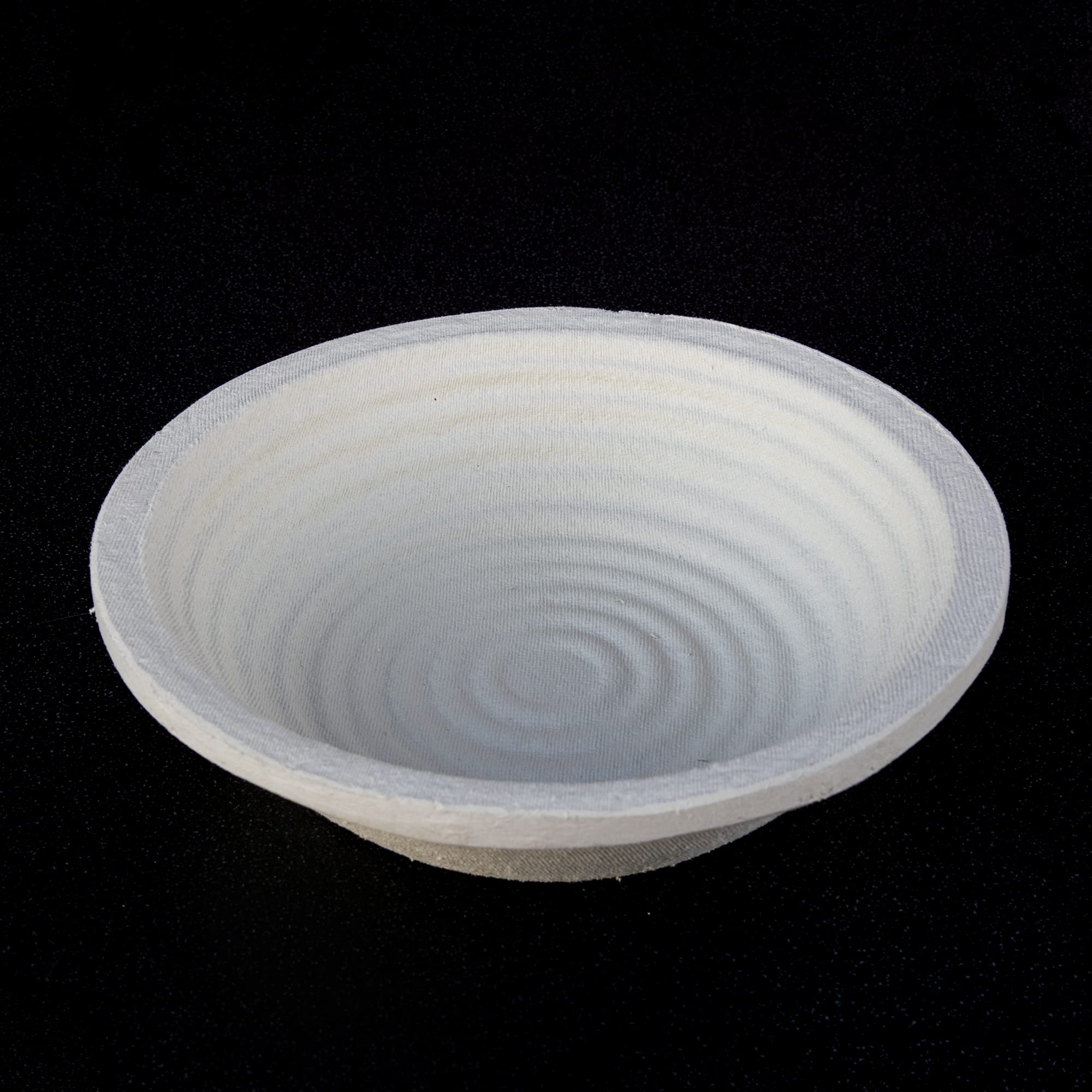 Professional Eco-Friendly 1kg Round Spiral Pattern Proofing Basket Banneton Brotform Brotformen Bread Making - Heavy Duty - Sustainable Wood Pulp Eco Friendly