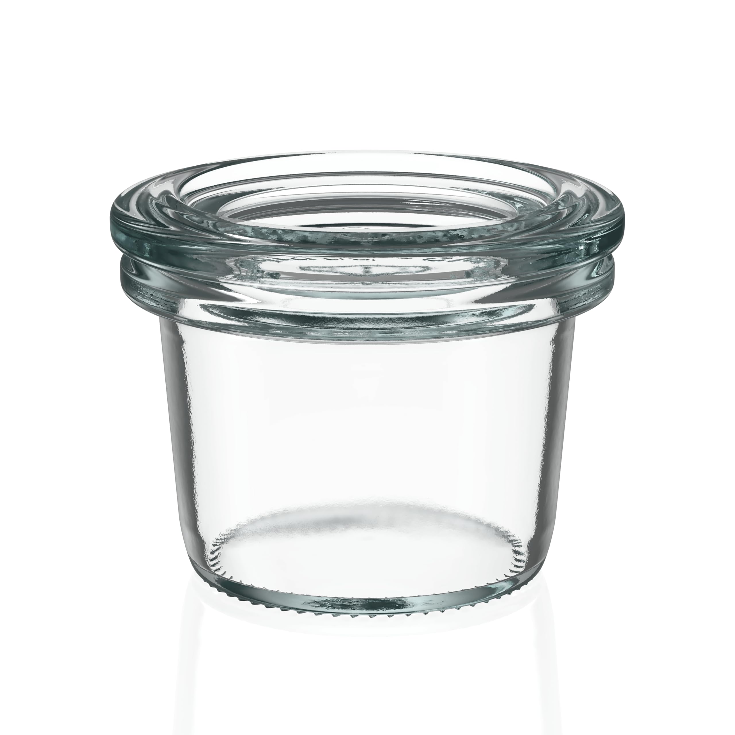 Weck Gläser 25ml – 12er Set mit Deckeln – Sturzform – robuste, stapelbare Dessertgläser, Einkoch- & Einmachgläser – klein – Weckglas ideal für Nachtisch – Made in Germany