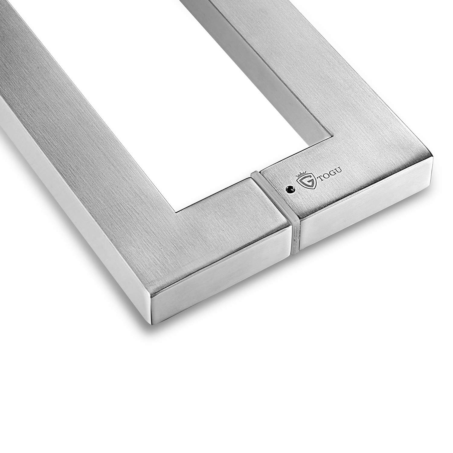 Togu tg6005ph push-pull Tirador de puerta de acero inoxidable para entrada/entrada/ducha/cristal/Tienda/Almacén, Interior/exterior Granero & Puertas – Acabado en acero inoxidable pulido