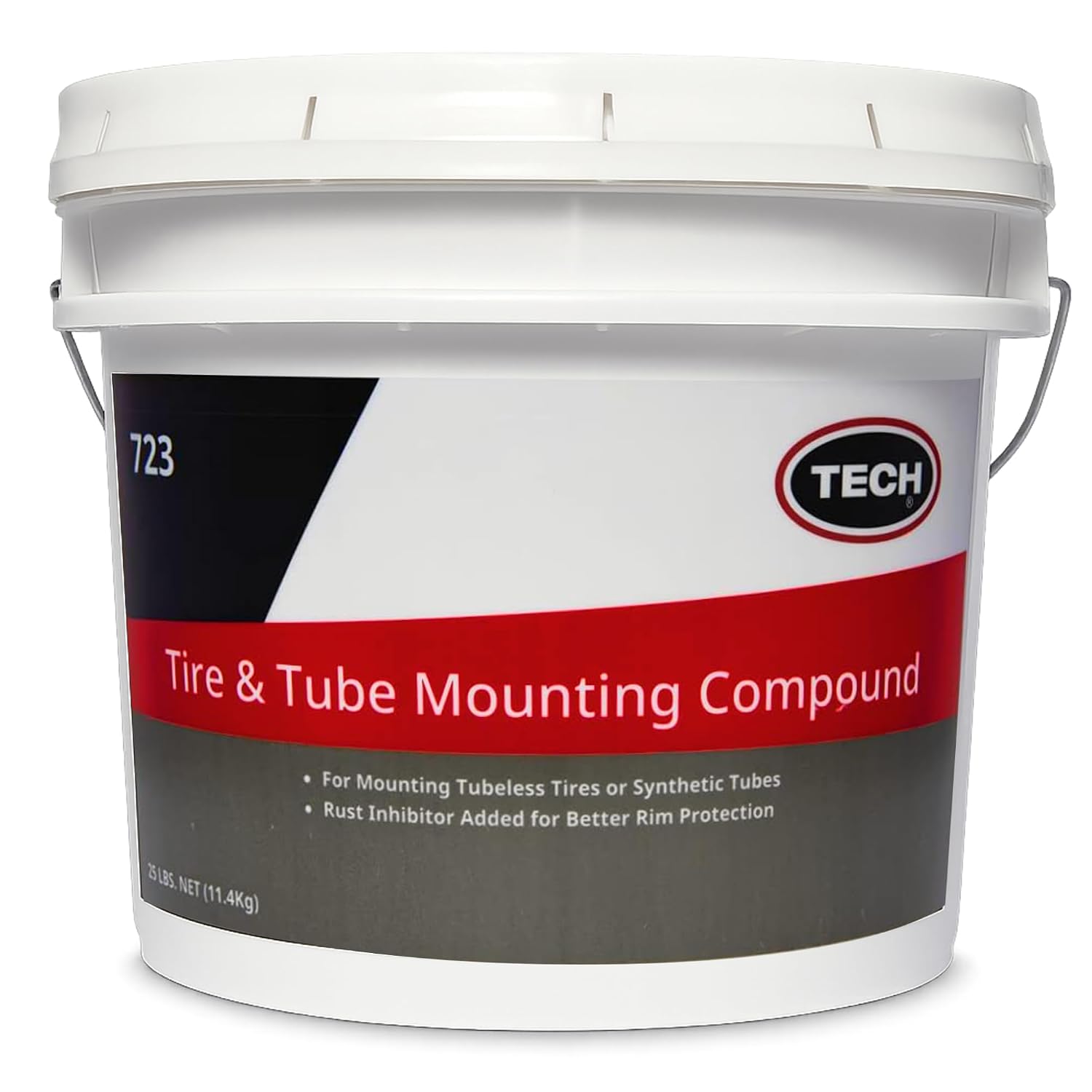 Tire and Tube Mount Compound - Provides Superior Lubrication, Dry Adhesive to Prevent Rim From Slipping, 25 lb Pail (11.34... - Review, Price and Buying Guide