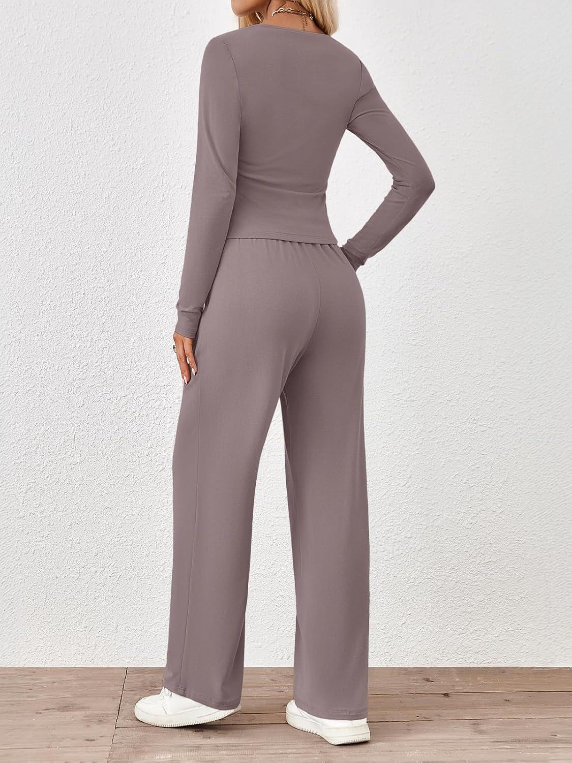 Trendy Queen 2 Piece Lounge Sets for Women Fall Outfits 2025 Fashion Two Piece Sweatsuits Business Casual Outfits Clothes - Image 4