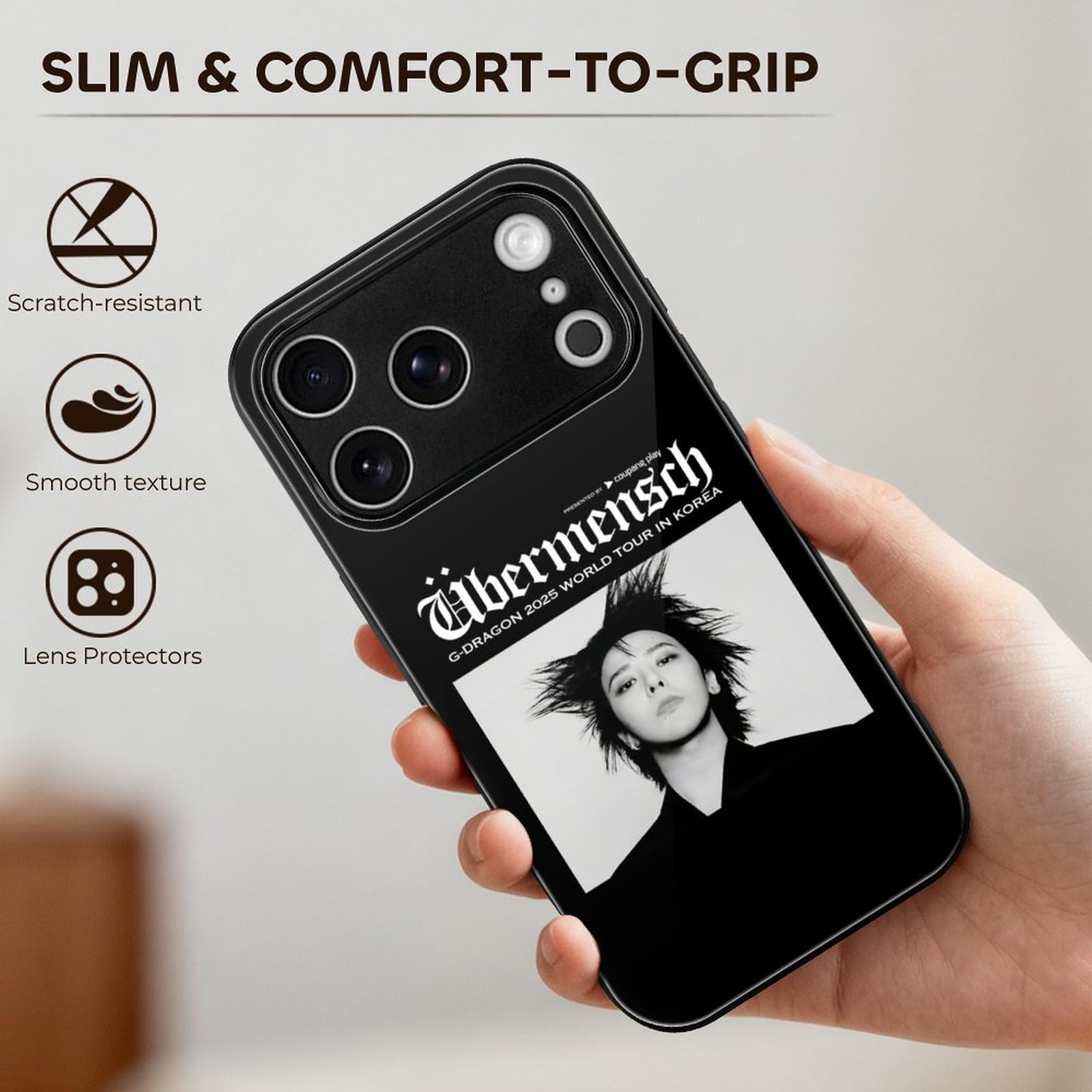 Amazon.co.jp: iPhone17 Pro用ケース Gドラゴン G-DRAGON スマホケース