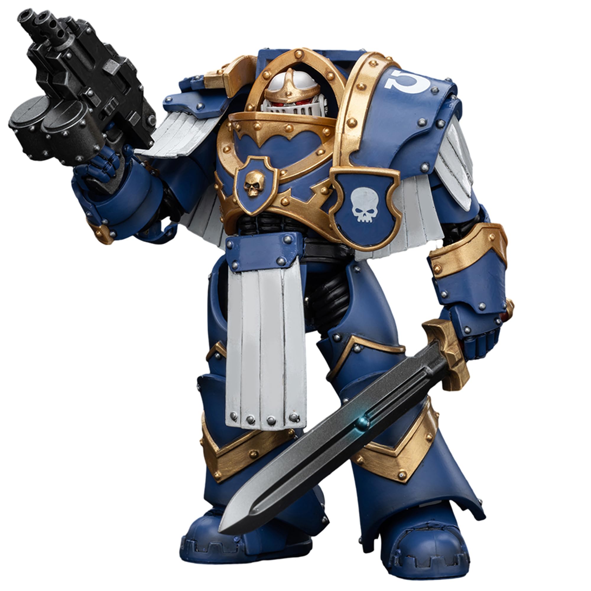 Ultramarines Cataphractii Terminator Squad Sergeant With Power Sword